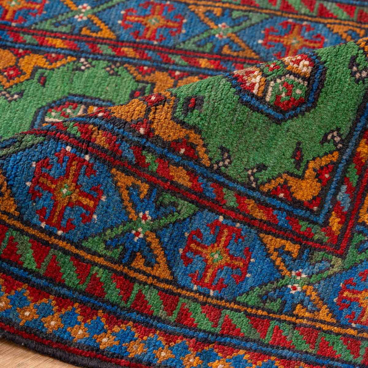 שטיח  אפגני בוכרה 00 ירוק 197*81