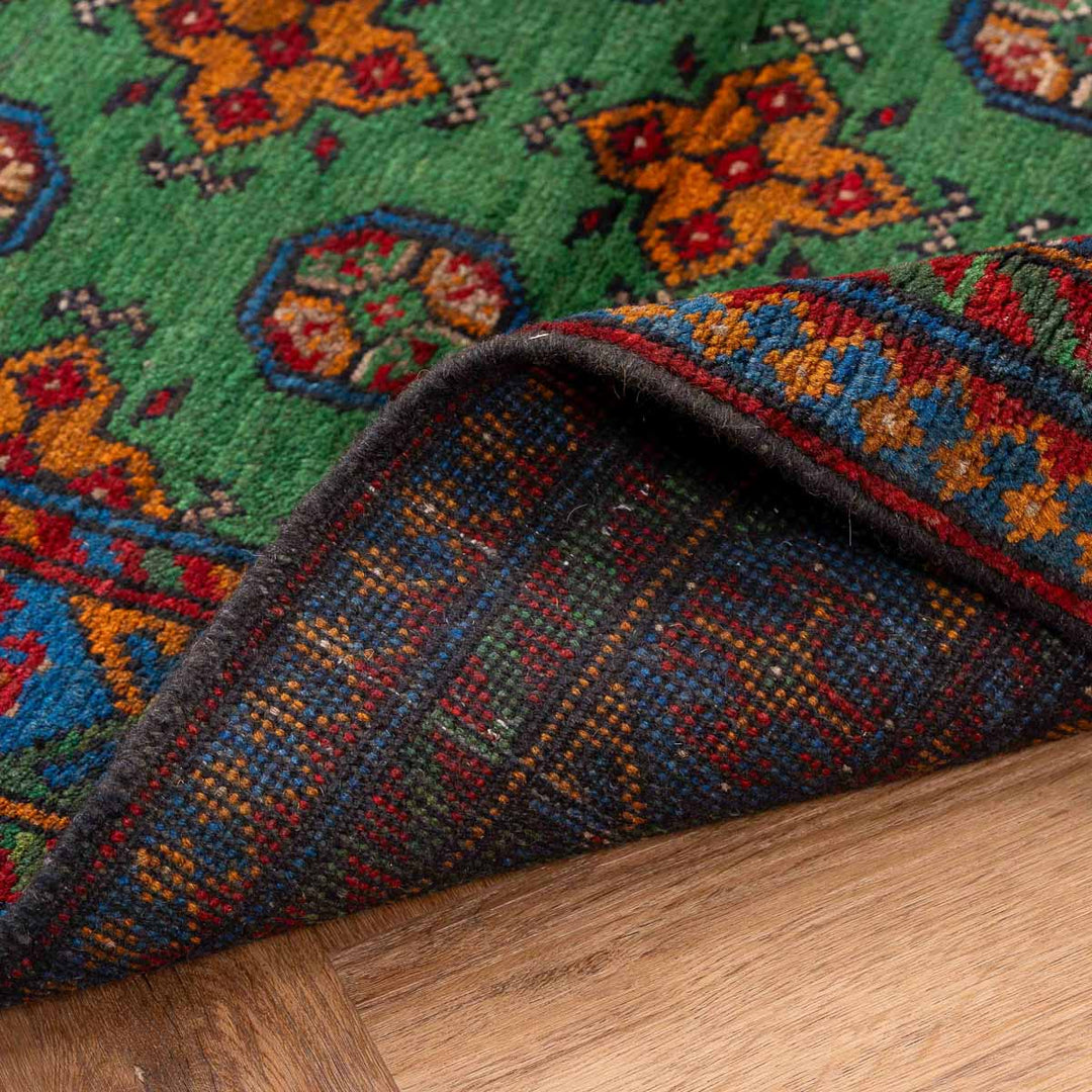 שטיח  אפגני בוכרה 00 ירוק 197*81