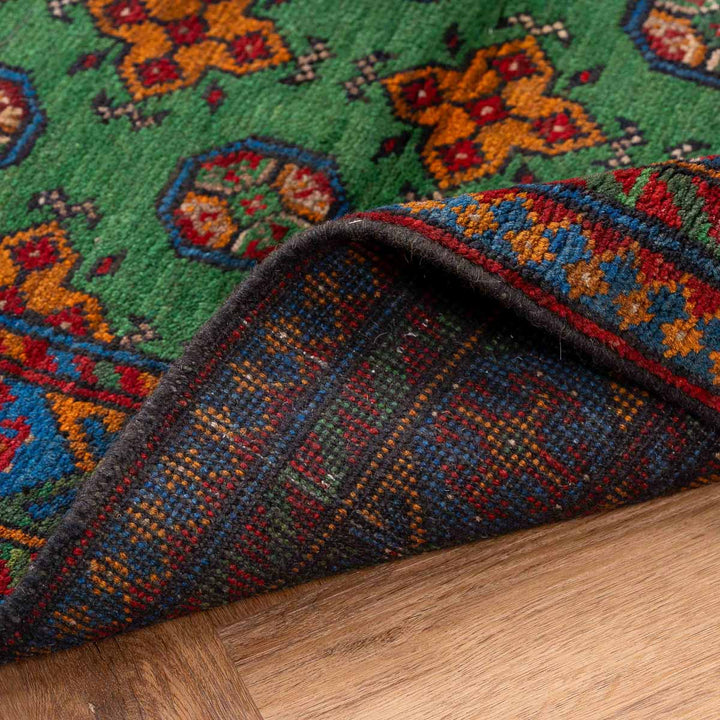 שטיח  אפגני בוכרה 00 ירוק 197*81