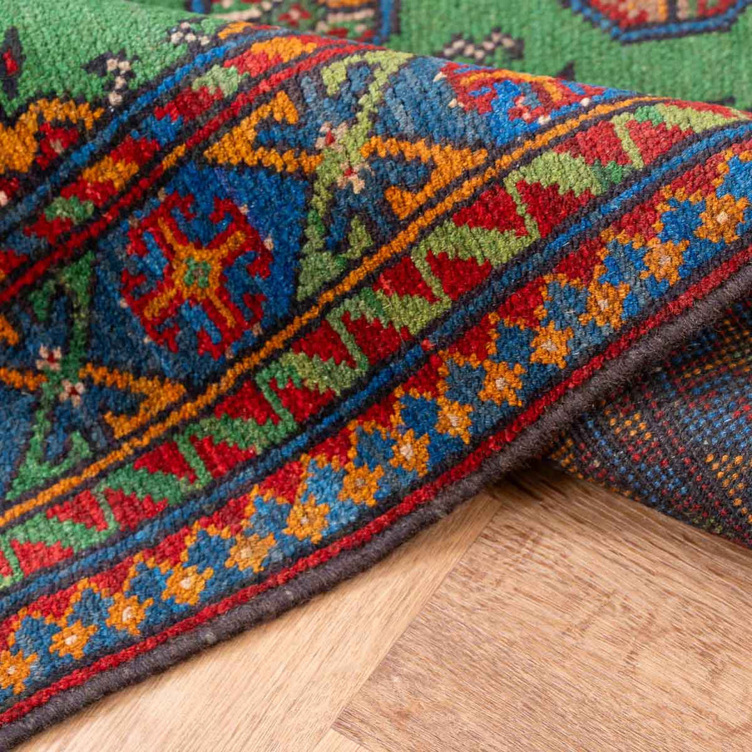 שטיח  אפגני בוכרה 00 ירוק 197*81