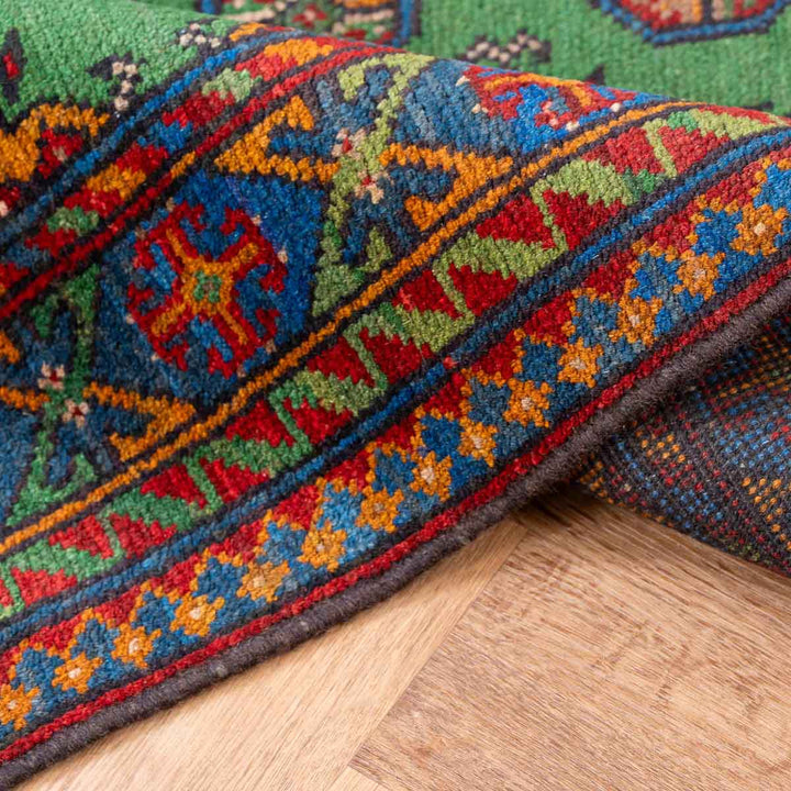 שטיח  אפגני בוכרה 00 ירוק 197*81