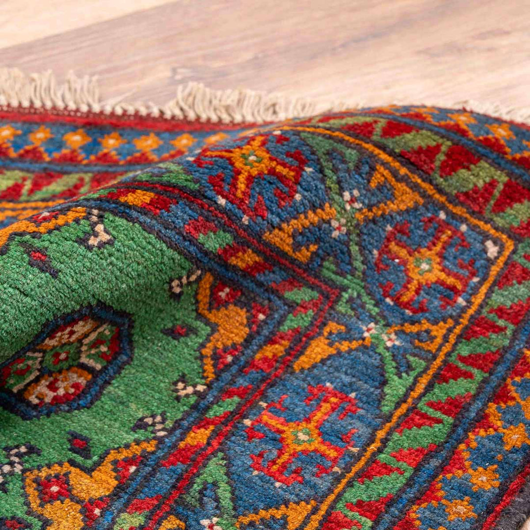 שטיח  אפגני בוכרה 00 ירוק 197*81