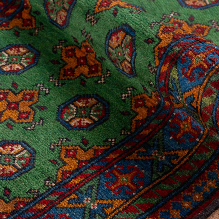 שטיח  אפגני בוכרה 00 ירוק 197*81