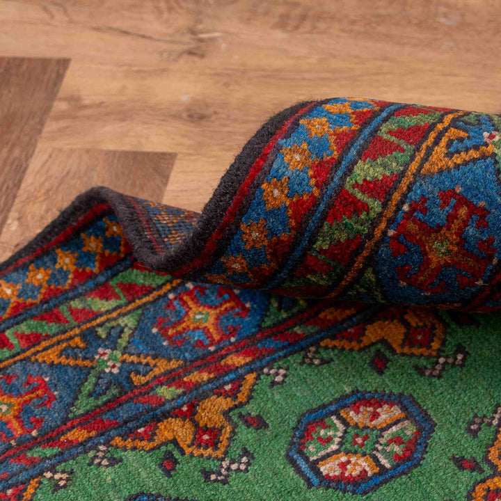 שטיח  אפגני בוכרה 00 ירוק 197*81