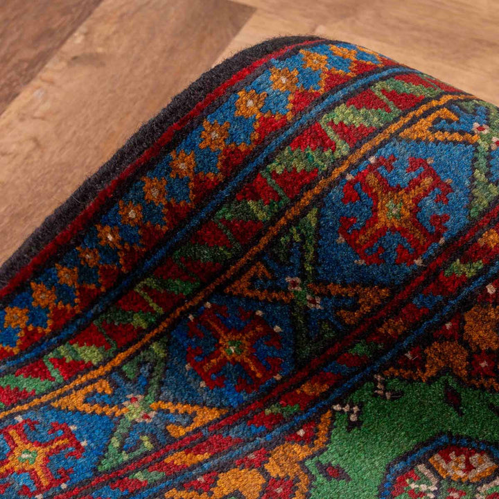 שטיח  אפגני בוכרה 00 ירוק 197*81