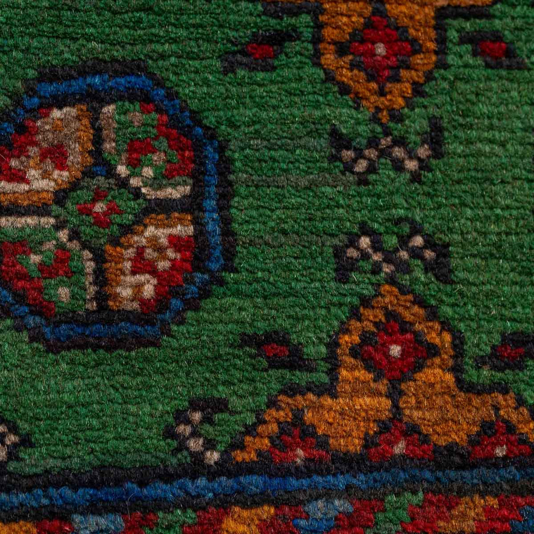 שטיח  אפגני בוכרה 00 ירוק 197*81