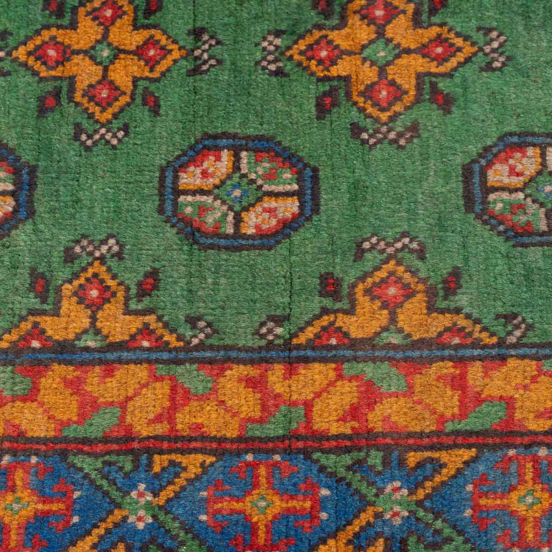 שטיח  אפגני בוכרה 00 ירוק 196*78