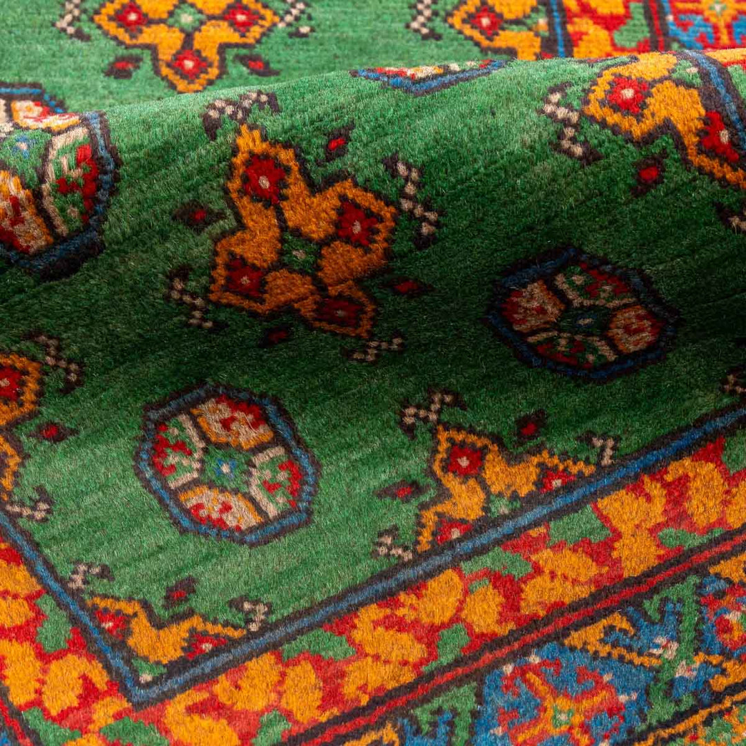 שטיח  אפגני בוכרה 00 ירוק 196*78