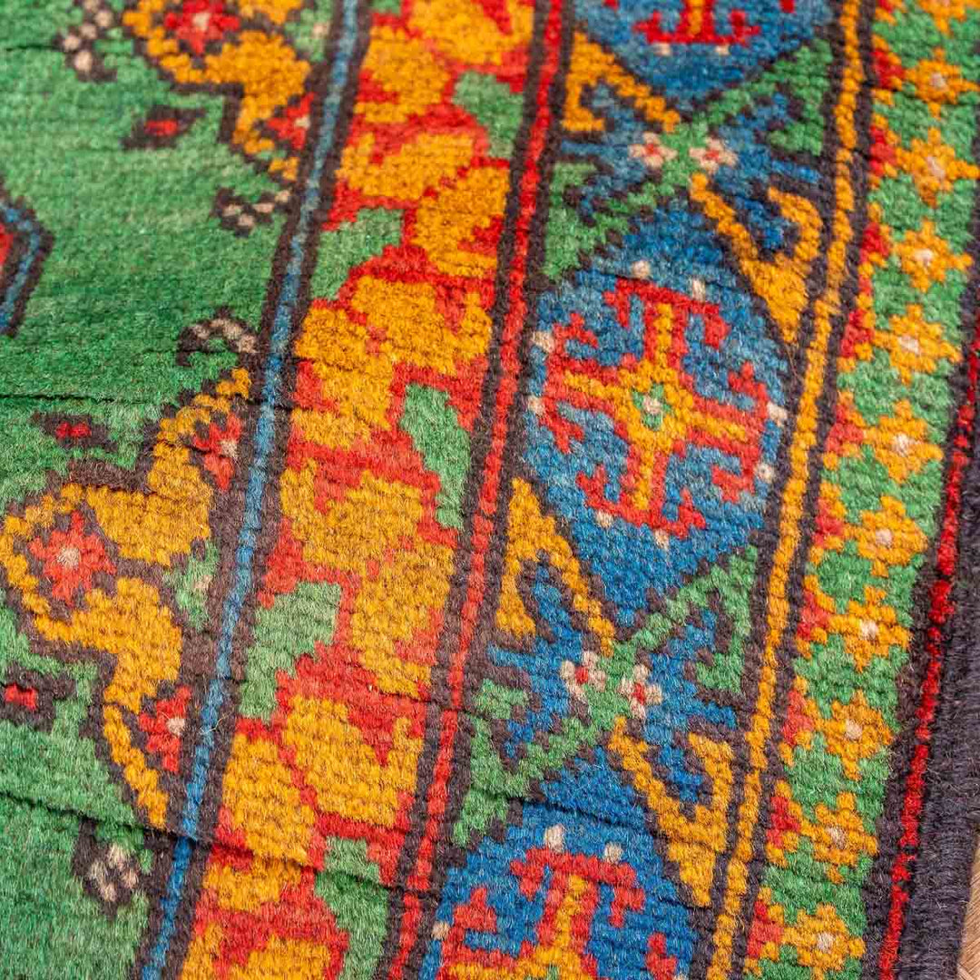 שטיח  אפגני בוכרה 00 ירוק 196*78