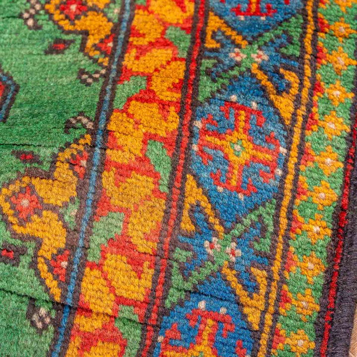 שטיח  אפגני בוכרה 00 ירוק 196*78