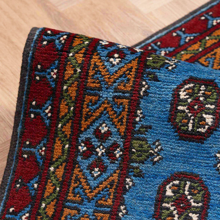 שטיח  אפגני בוכרה 00 כחול 288*76