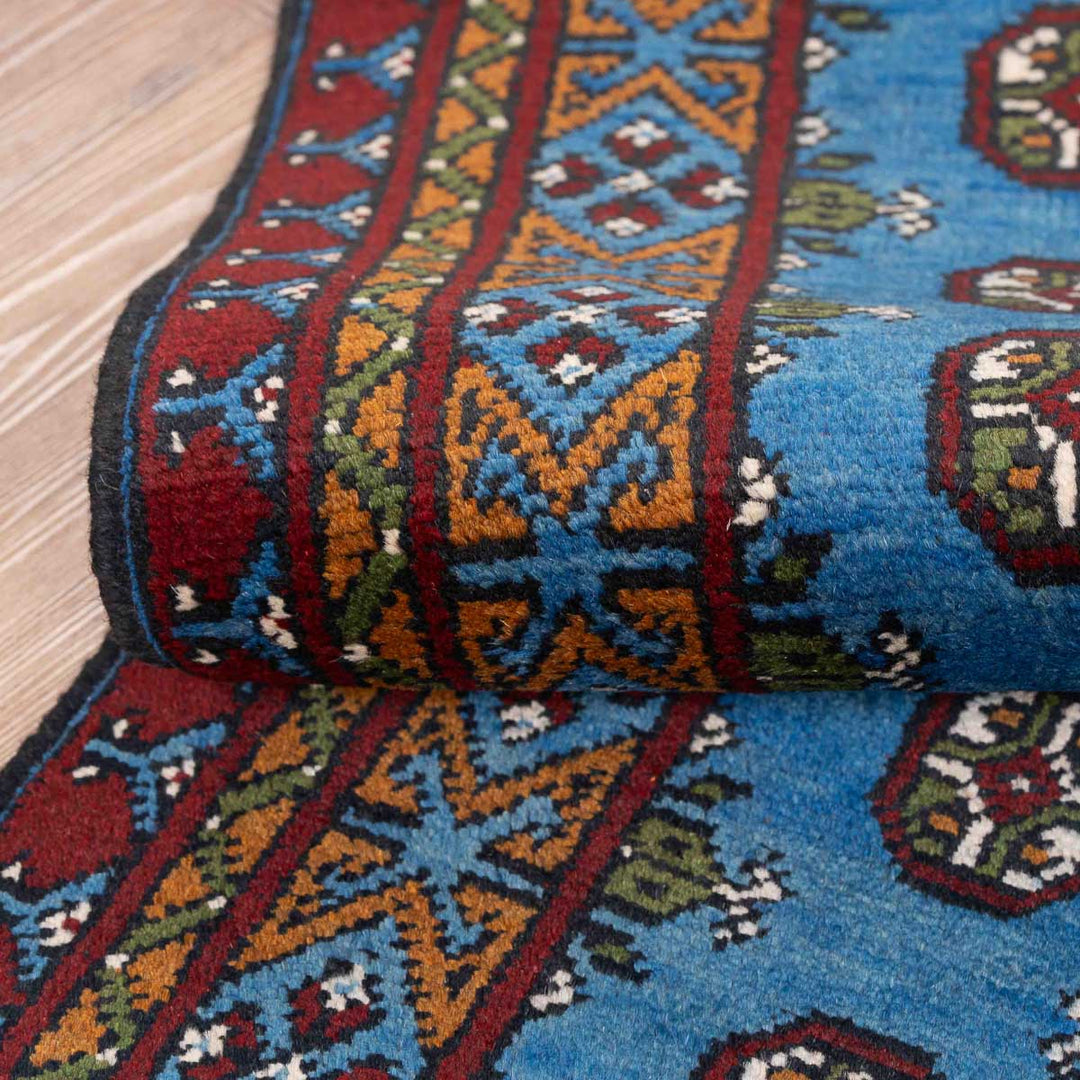 שטיח  אפגני בוכרה 00 כחול 288*76