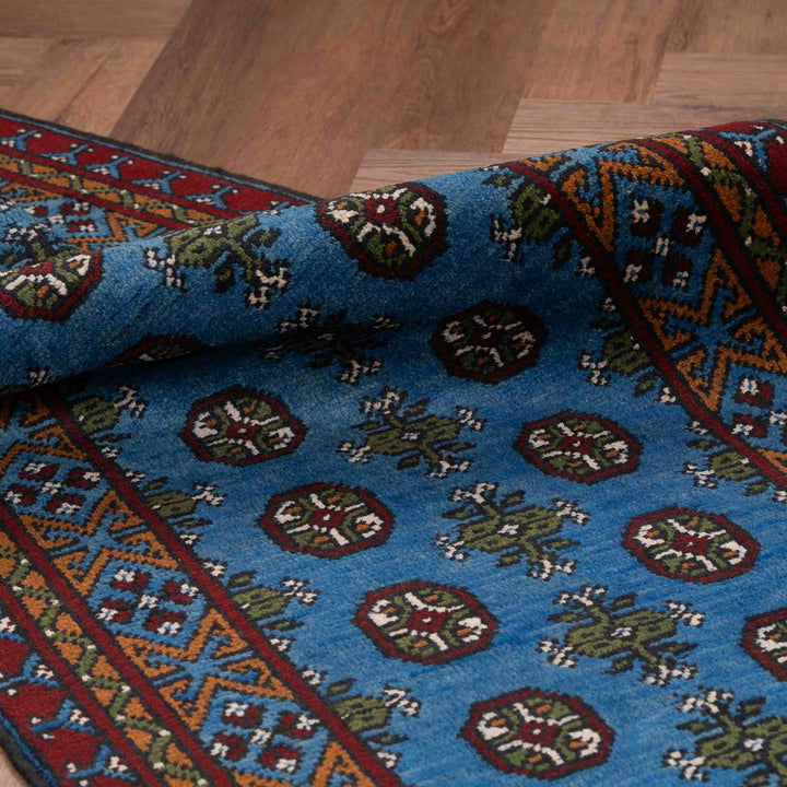 שטיח  אפגני בוכרה 00 כחול 288*76