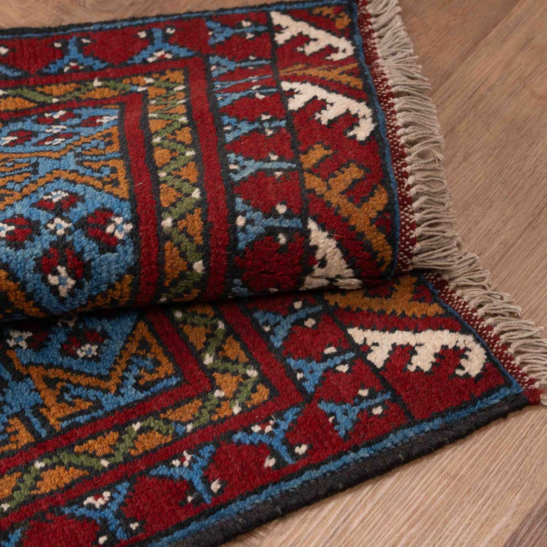 שטיח  אפגני בוכרה 00 כחול 288*76