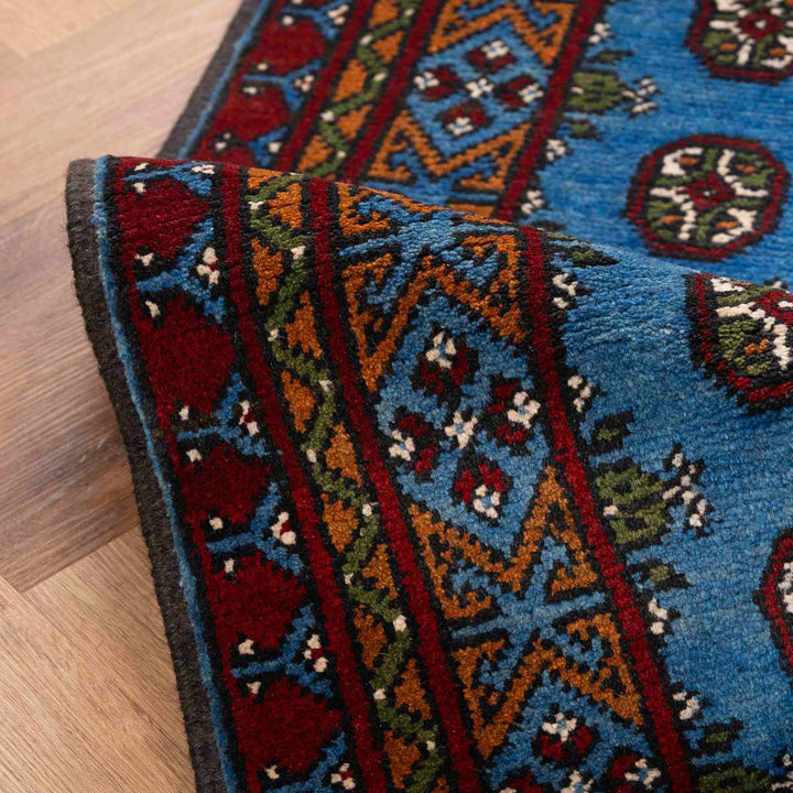 שטיח  אפגני בוכרה 00 כחול 288*76