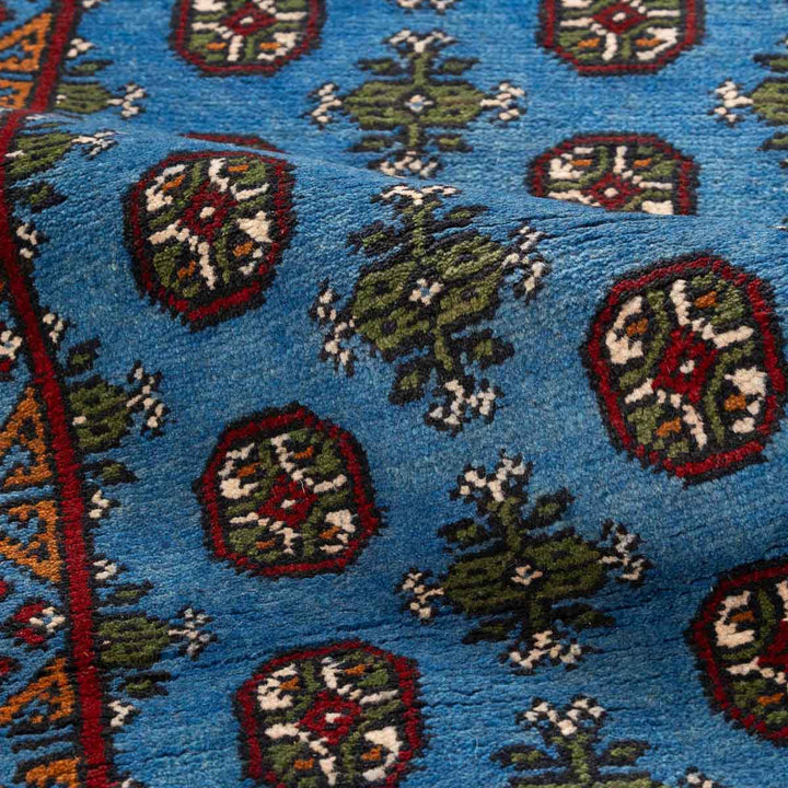 שטיח  אפגני בוכרה 00 כחול 288*76