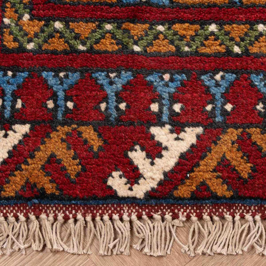 שטיח  אפגני בוכרה 00 כחול 288*76