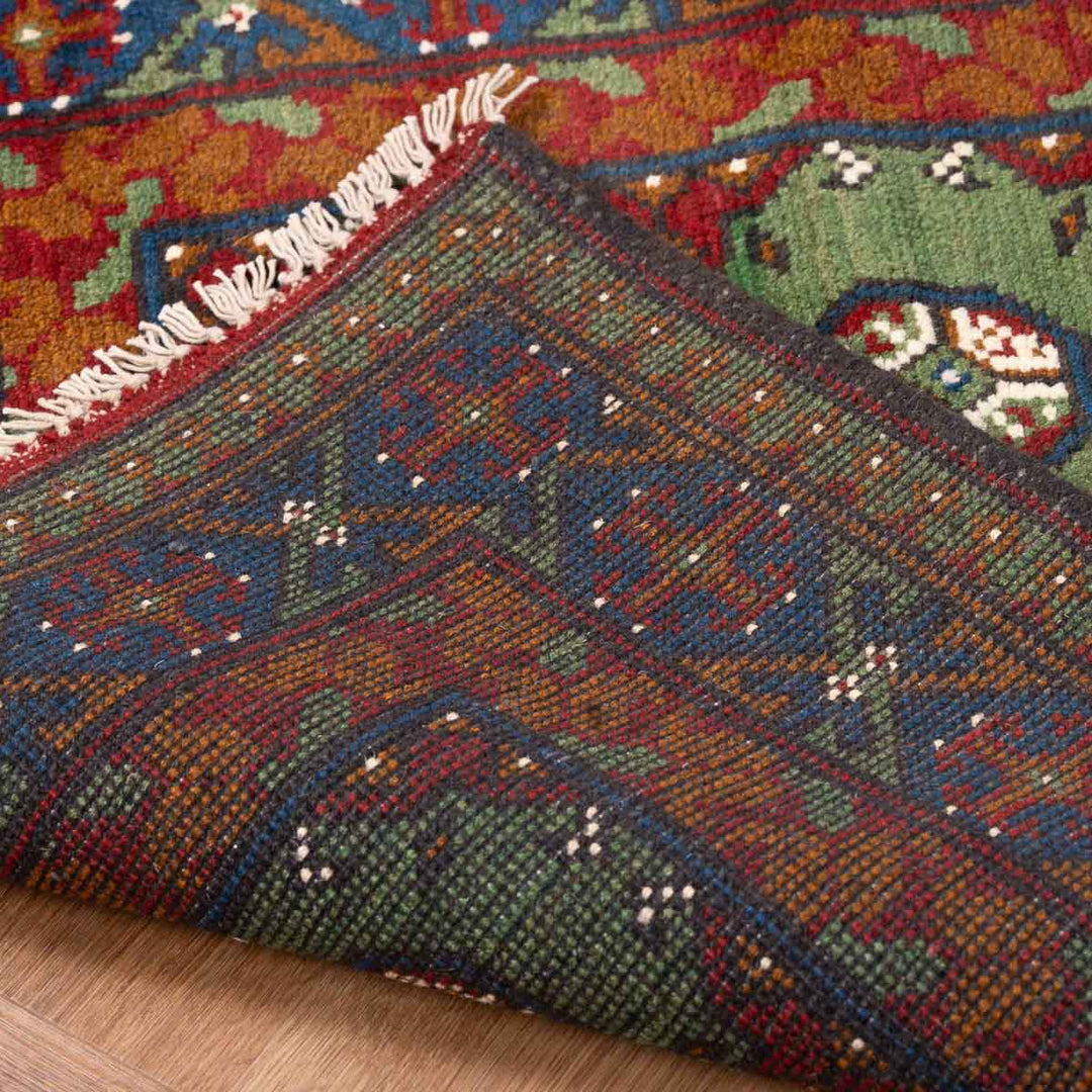 שטיח  אפגני בוכרה 00 ירוק 191*85