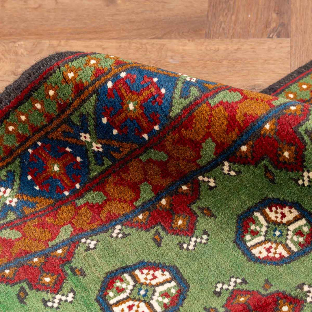 שטיח  אפגני בוכרה 00 ירוק 191*85