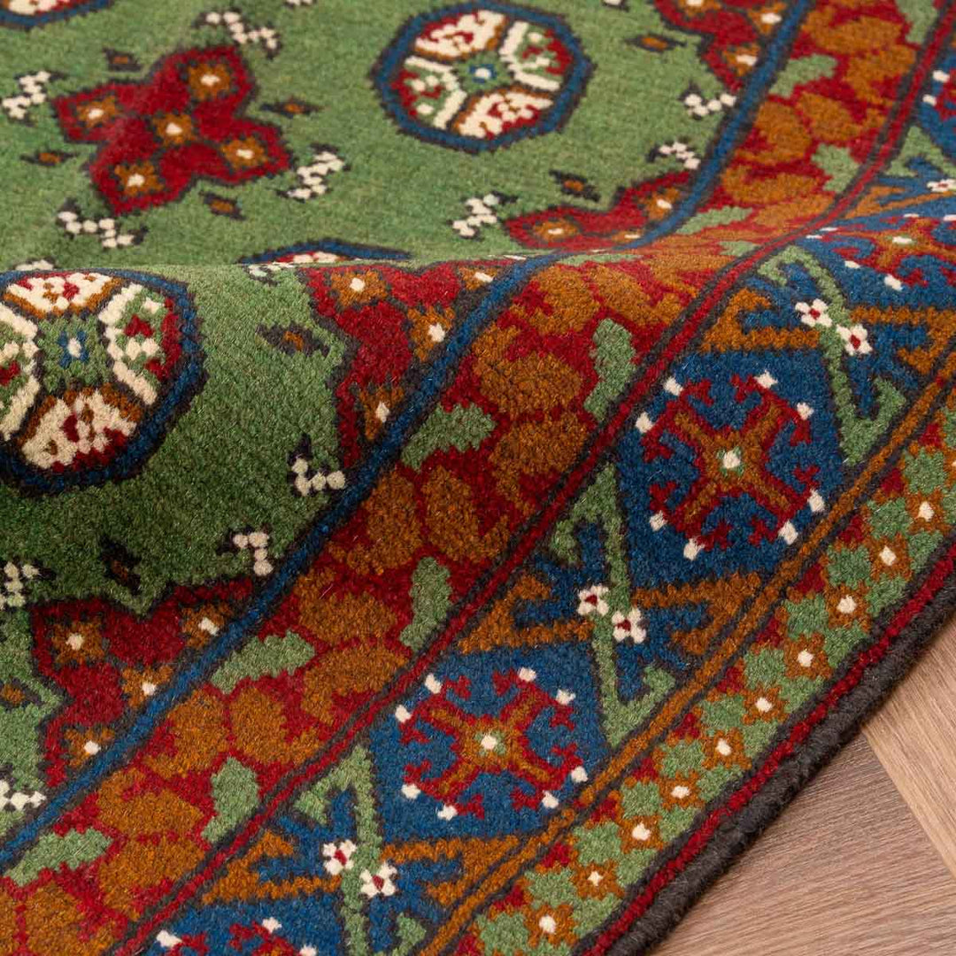 שטיח  אפגני בוכרה 00 ירוק 191*85