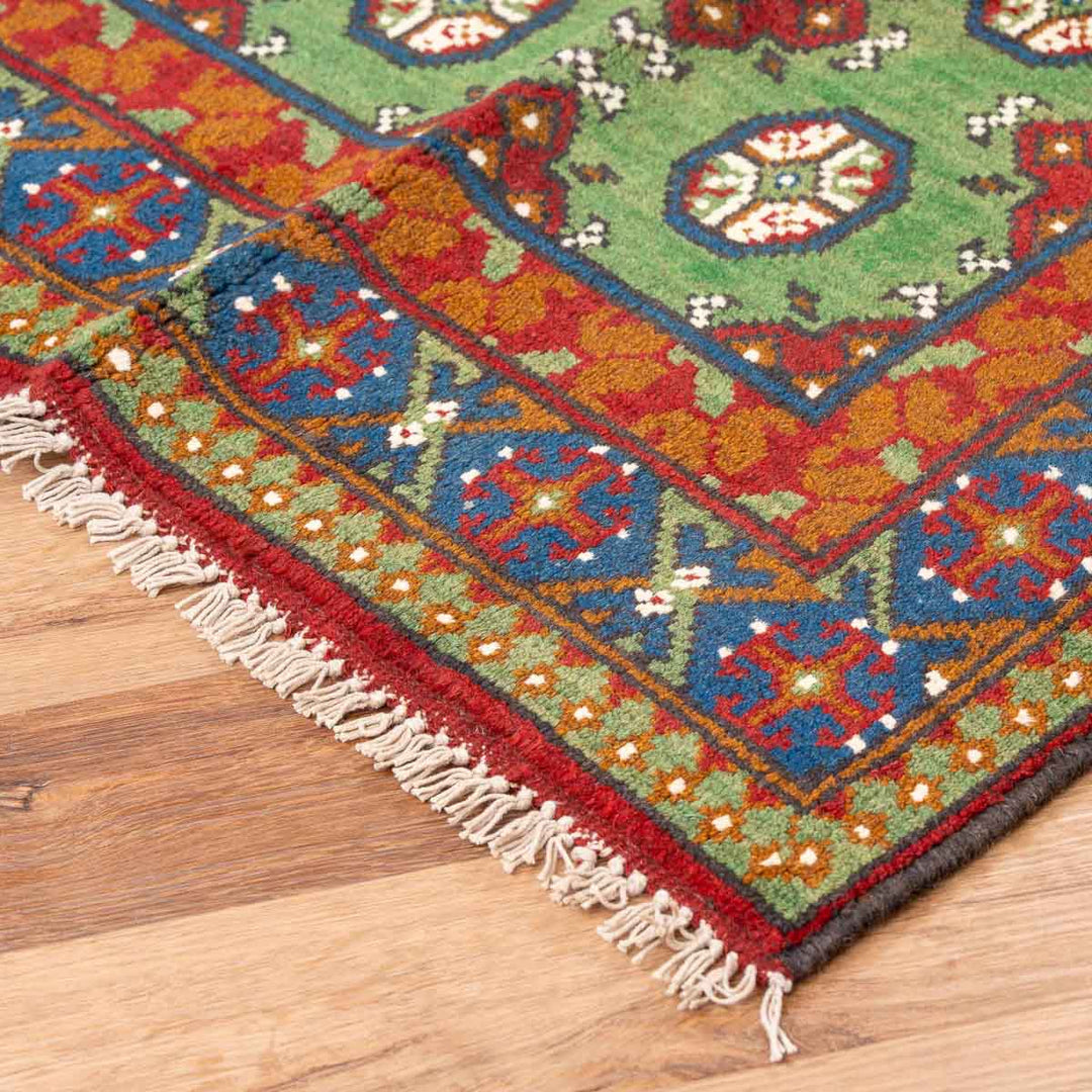 שטיח  אפגני בוכרה 00 ירוק 191*85