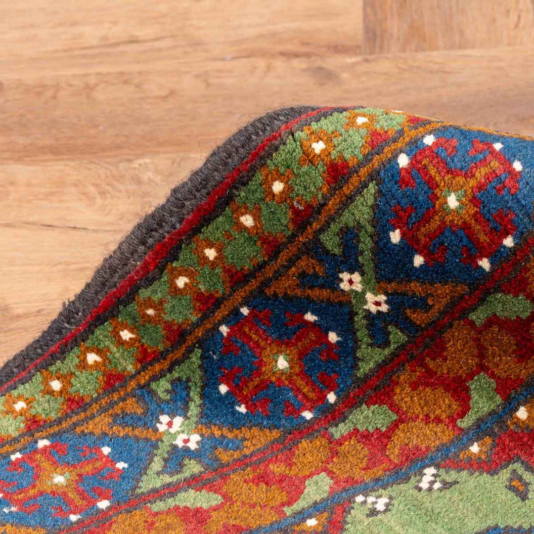 שטיח  אפגני בוכרה 00 ירוק 191*85