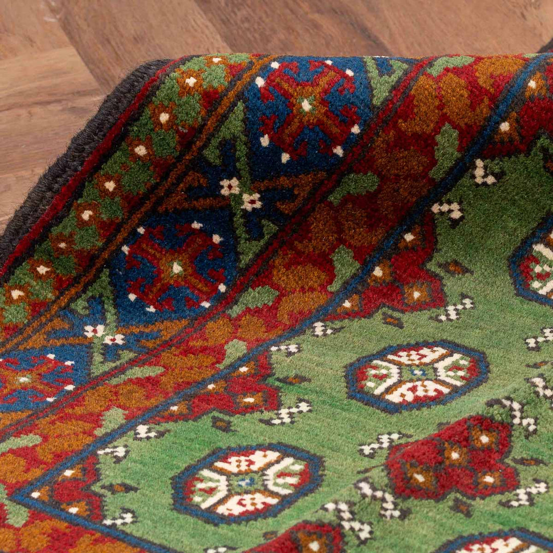 שטיח  אפגני בוכרה 00 ירוק 191*85