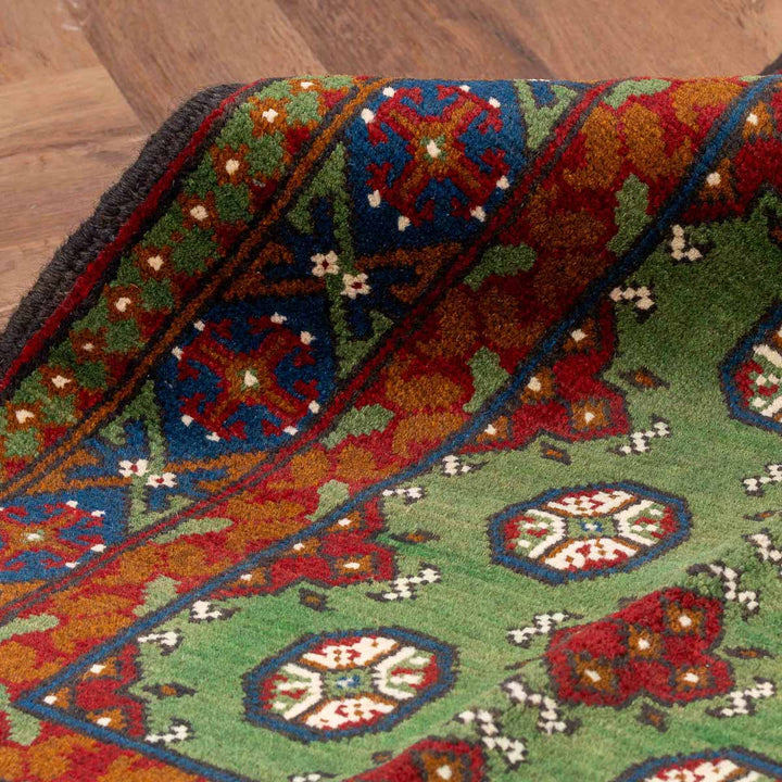 שטיח  אפגני בוכרה 00 ירוק 191*85