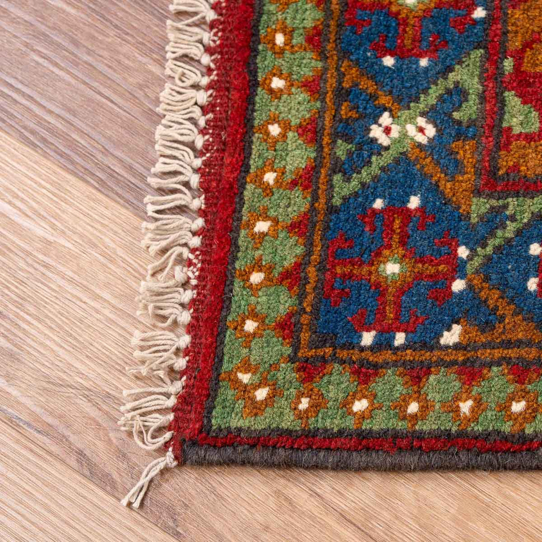 שטיח  אפגני בוכרה 00 ירוק 191*85