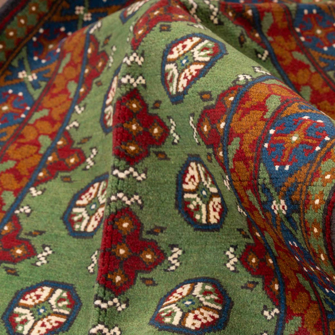 שטיח  אפגני בוכרה 00 ירוק 191*85