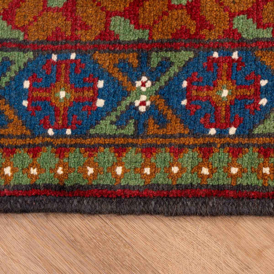 שטיח  אפגני בוכרה 00 ירוק 191*85