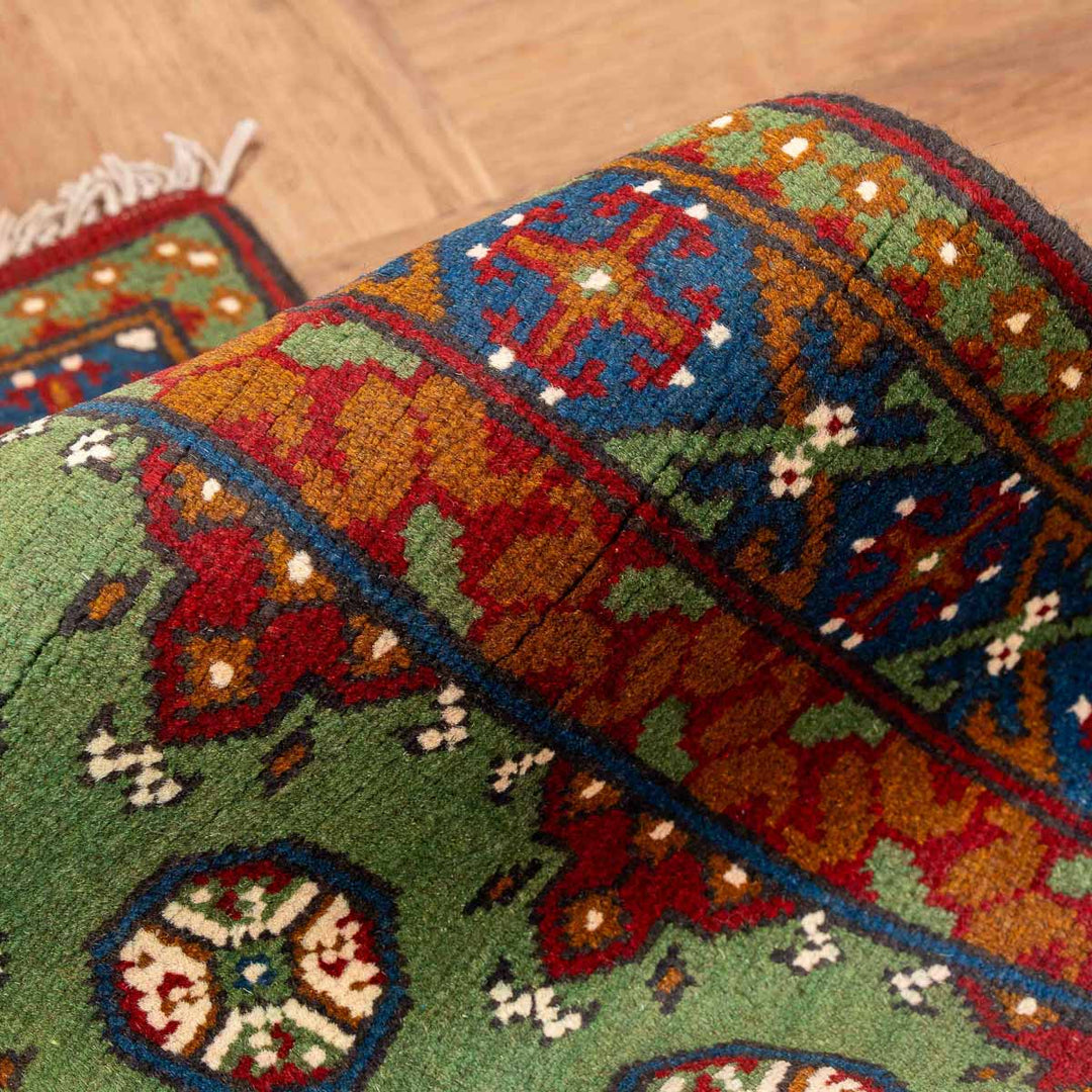 שטיח  אפגני בוכרה 00 ירוק 191*85