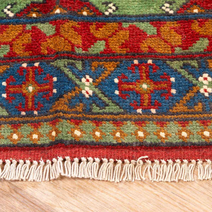 שטיח  אפגני בוכרה 00 ירוק 191*85