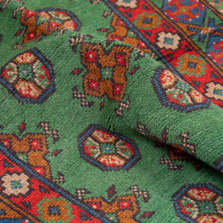 שטיח  אפגני בוכרה 00 ירוק 200*82