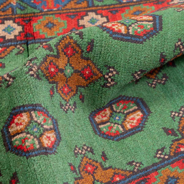 שטיח  אפגני בוכרה 00 ירוק 200*82