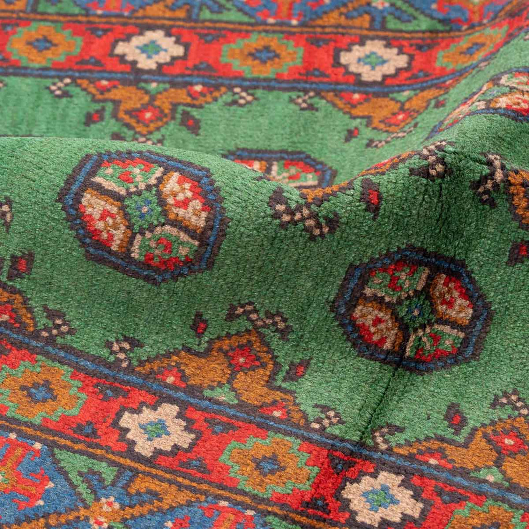 שטיח  אפגני בוכרה 00 ירוק 200*82