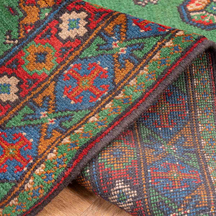 שטיח  אפגני בוכרה 00 ירוק 200*82