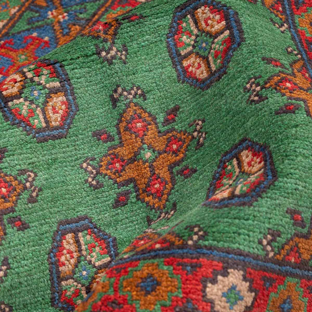 שטיח  אפגני בוכרה 00 ירוק 200*82