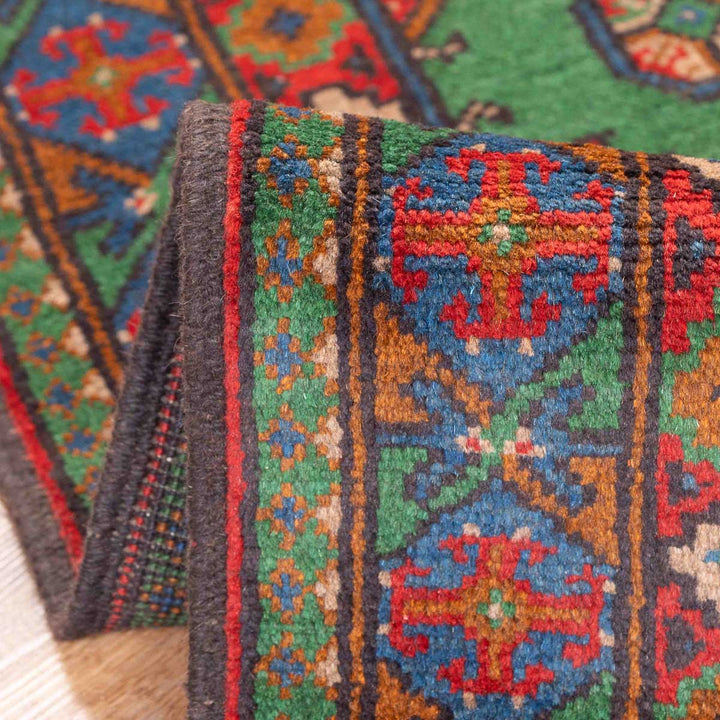 שטיח  אפגני בוכרה 00 ירוק 200*82