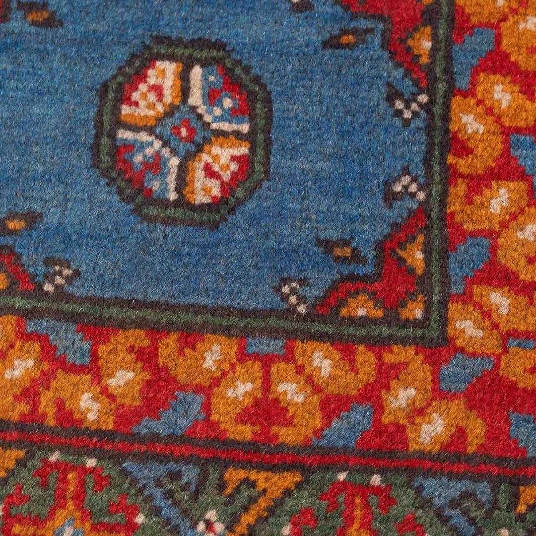 שטיח  אפגני בוכרה 00 כחול 193*81 | Bokhara Rug