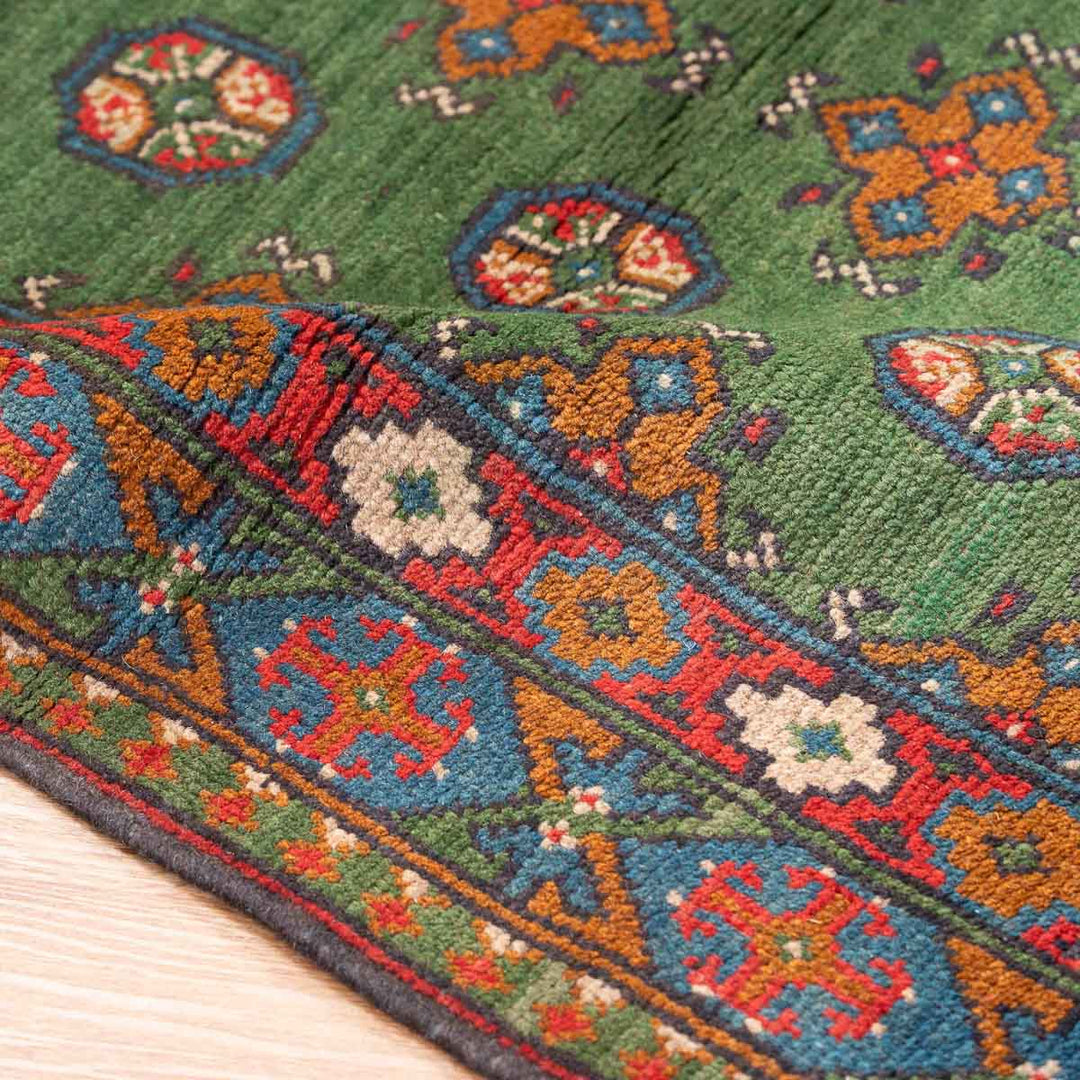 שטיח  אפגני בוכרה 00 ירוק 292*81