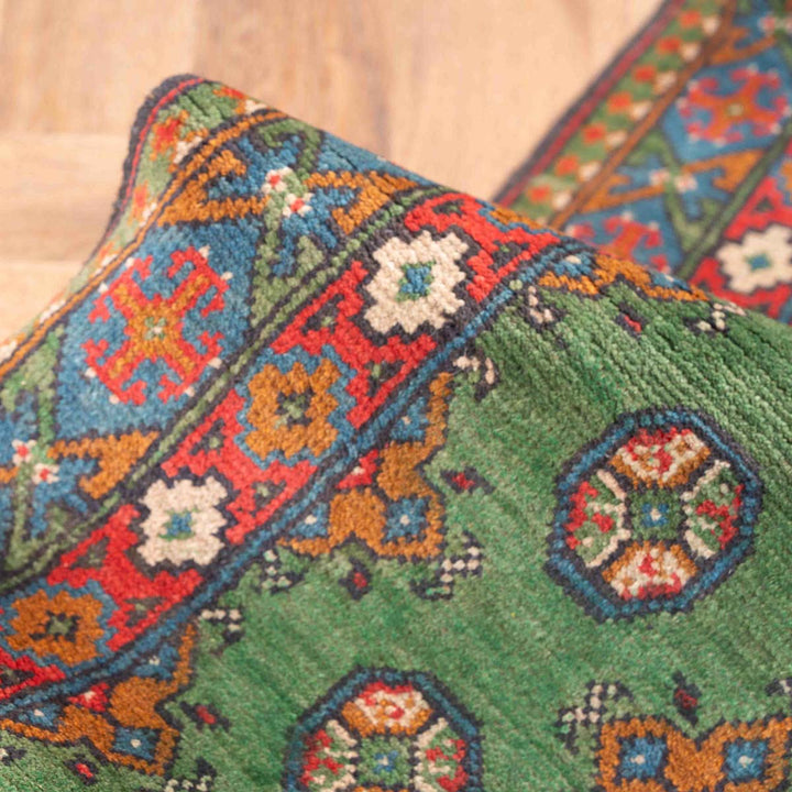 שטיח  אפגני בוכרה 00 ירוק 292*81