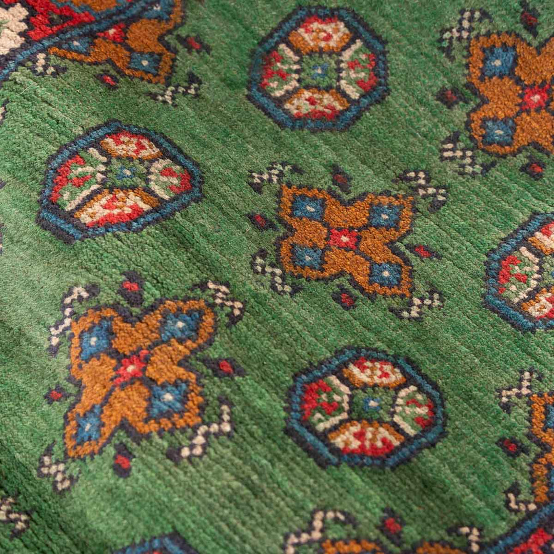 שטיח  אפגני בוכרה 00 ירוק 292*81