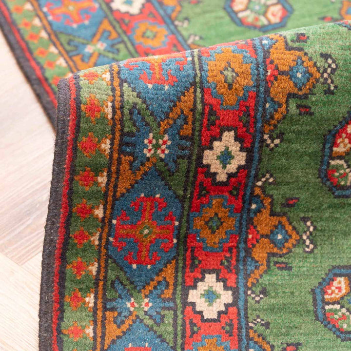 שטיח  אפגני בוכרה 00 ירוק 292*81