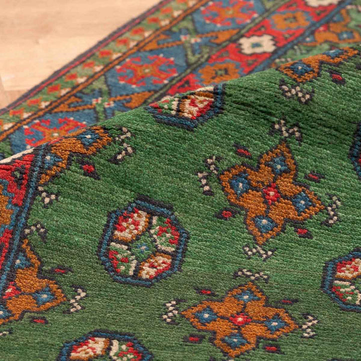 שטיח  אפגני בוכרה 00 ירוק 200*83