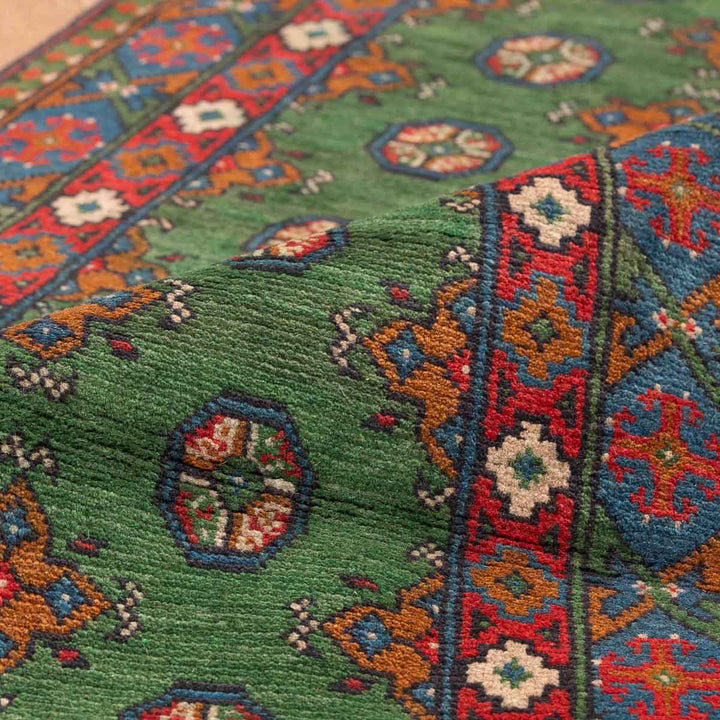 שטיח  אפגני בוכרה 00 ירוק 200*83