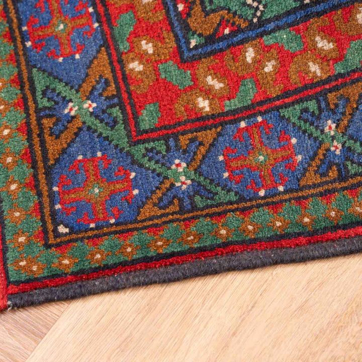 שטיח  אפגני בוכרה 00 ירוק 200*83