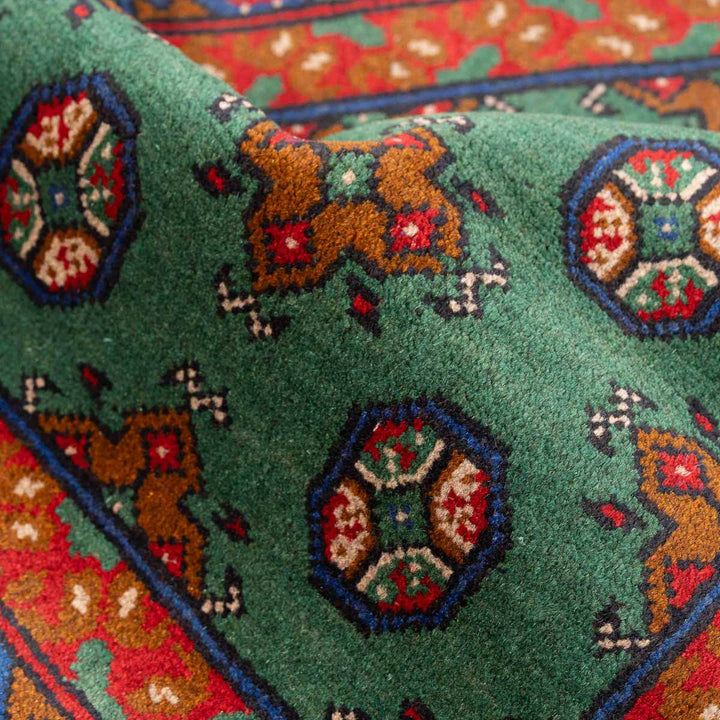 שטיח  אפגני בוכרה 00 ירוק 200*83