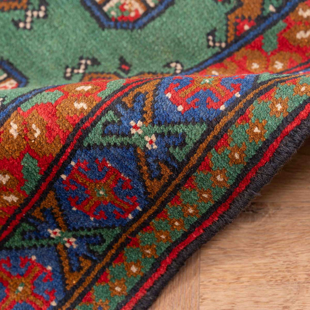 שטיח  אפגני בוכרה 00 ירוק 200*83