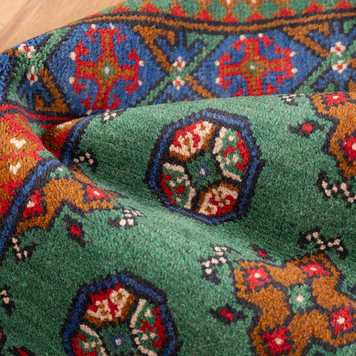 שטיח  אפגני בוכרה 00 ירוק 200*83